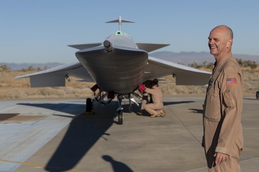 NASA Test Pilot Checks Out Painted X-59