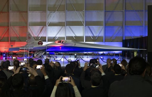 NASA’s X-59 Quiet Supersonic Research Aircraft Unveiled
