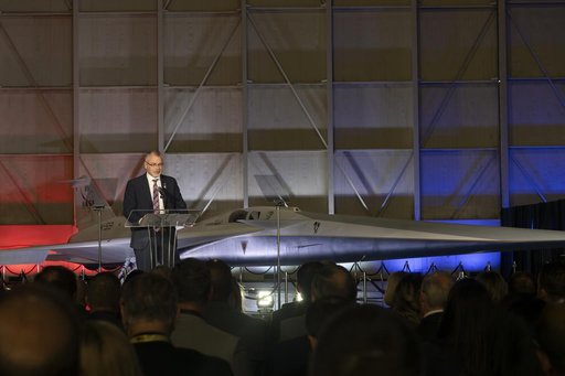 NASA’s Associate Administrator Speaks in Front of Unveiled X-59