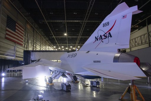 NASA’s X-59 Quiet Supersonic Aircraft Prior to Unveiling