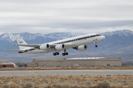 NASA’s DC-8 Aircraft is Prepared for an International Air Quality Research Mission