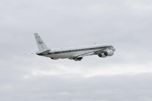NASA’s DC-8 Aircraft is Prepared for an International Air Quality Research Mission