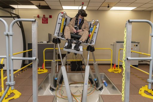 Air Taxi Passenger Comfort Simulator at NASA’s Armstrong Flight Research Center with Pilot