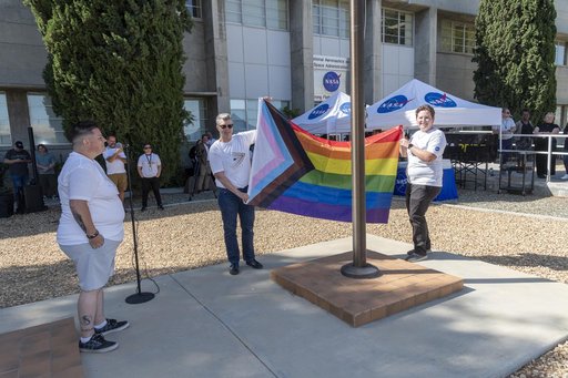 Progress Pride Flag-Raising Ceremony at NASA Armstrong