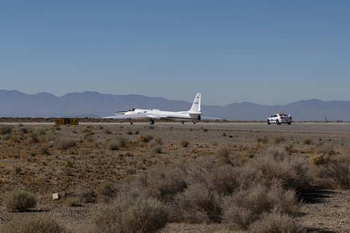 ER-2 prepares for takeoff for airborne science mission, PACE-PAX