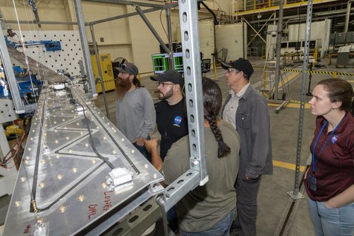 NASA Armstrong Tests Efficient Wing Model