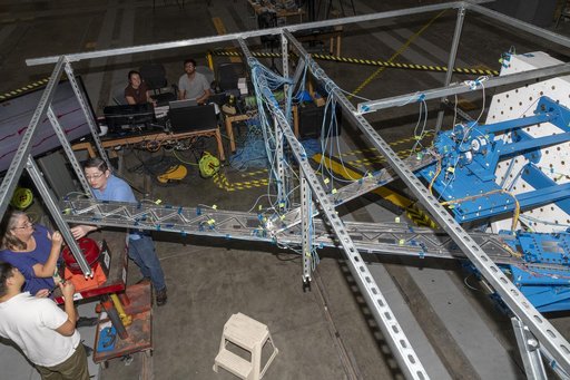 NASA Armstrong Competes Efficient Wing Model Tests