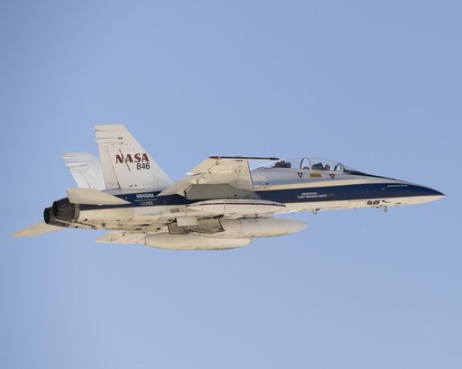 NASA F/A-18 Tests Precision Landing Tech for Space Missions