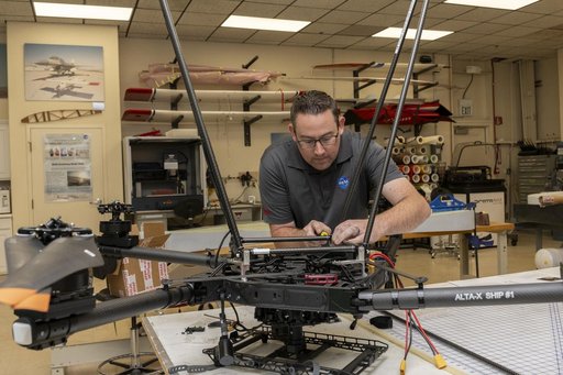 NASA Drone Supports Wildland Fire Technology Demonstration