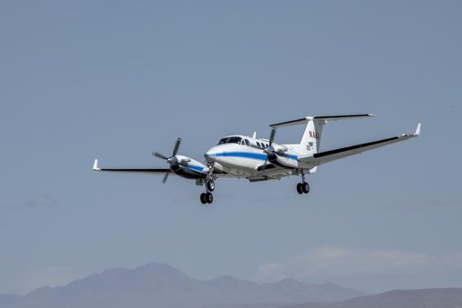 NASA’s B200 Takes Flight for Wildfire Mission