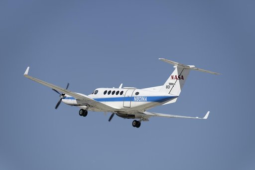 NASA’s B200 Takes Flight for Wildfire Mission