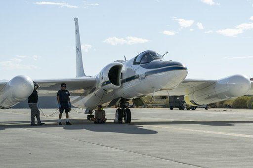 NASA ER-2 Flies Geological Mapping Mission