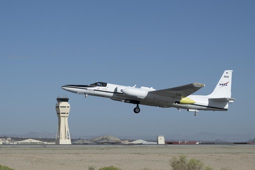 NASA ER-2 Flies Geological Mapping Mission