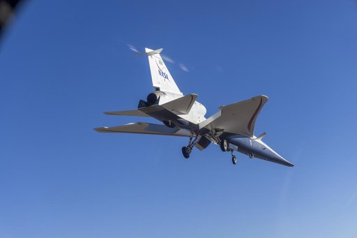 NASA’s X-59 Lifts Off for First Flight