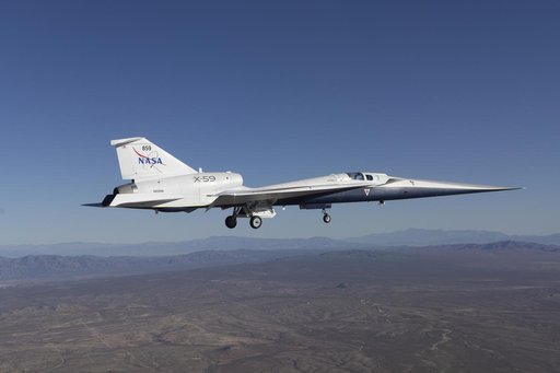NASA’s X-59 Lifts Off for First Flight