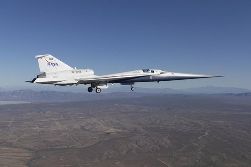 NASA’s X-59 Lifts Off for First Flight