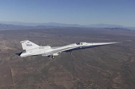 NASA’s X-59 Lifts Off for First Flight