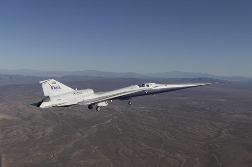 NASA’s X-59 Lifts Off for First Flight