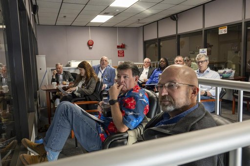 NASA Aeronautics and Center Leadership Observe X-59’s First Flight