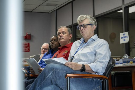 NASA Aeronautics and Center Leadership Observe X-59’s First Flight