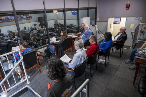 NASA Aeronautics and Center Leadership Observe X-59’s First Flight