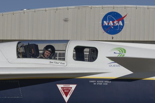 X-59 Taxis to NASA’s Armstrong Flight Research Center