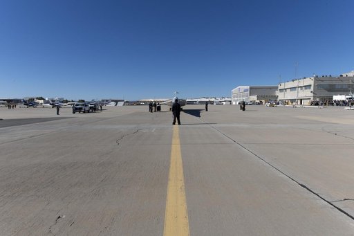 X-59 Taxis to NASA’s Armstrong Flight Research Center