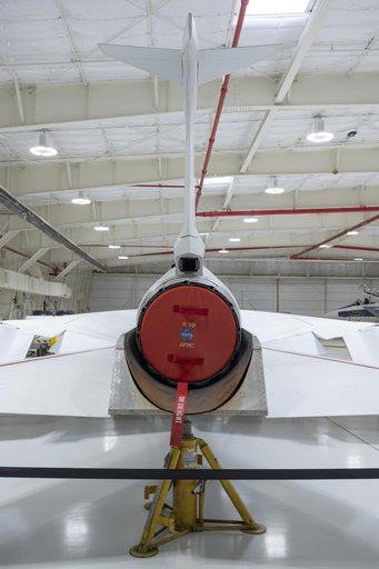 NASA’s X-59 Arrives at New Base of Flight Operations