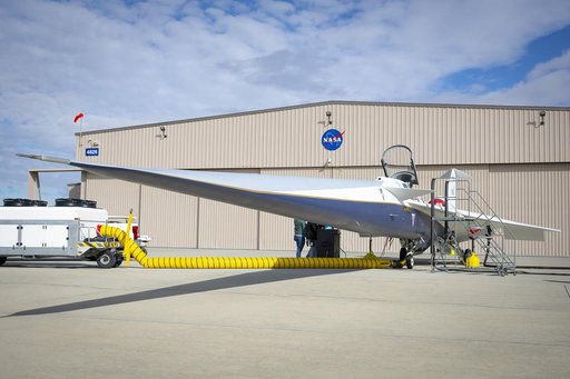 NASA’s X-59 Arrives at New Base of Flight Operations