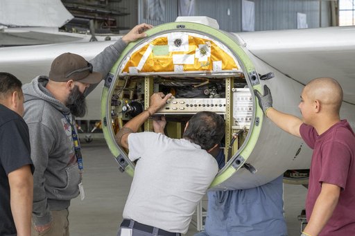 NASA ER-2 Maintenance Staff Keeps Aircraft Mission Ready