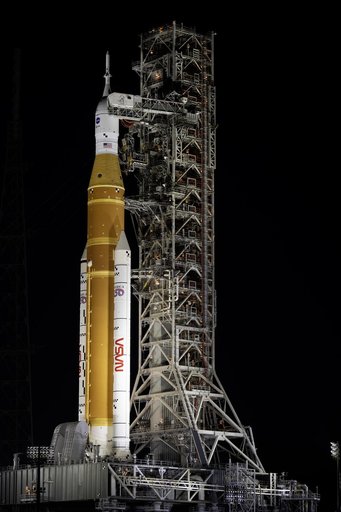 SLS at the pad