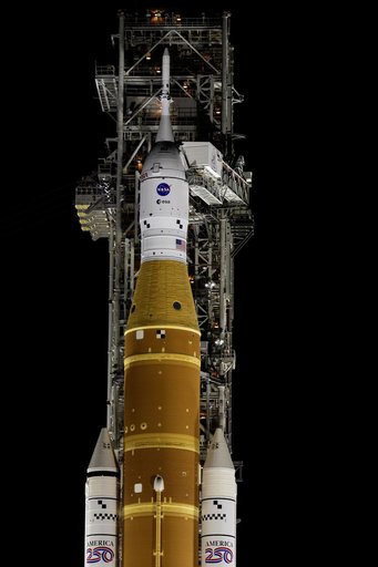SLS at the pad