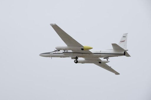 NASA ER-2 Prepares for Geological Earth Mapping Experiment Flights