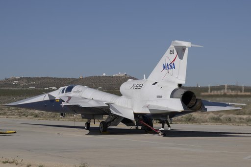 NASA’s X-59 During Engine Run Testing