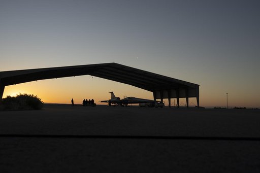 NASA’s X-59 at Sunrise