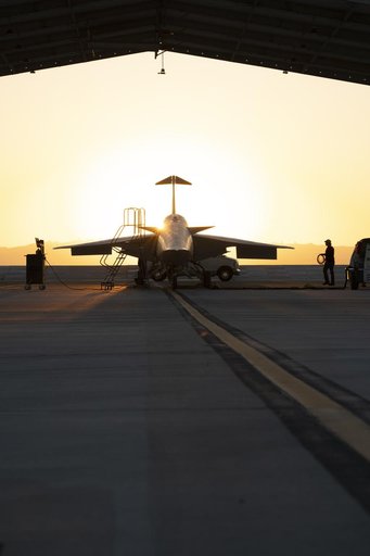 NASA’s X-59 at Sunrise