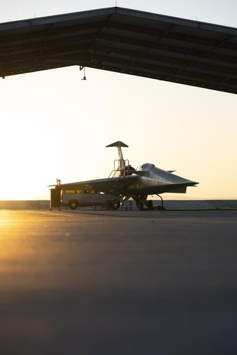 NASA’s X-59 at Sunrise