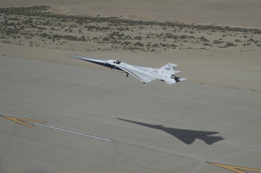 NASA’s X-59 Lands Near Armstrong