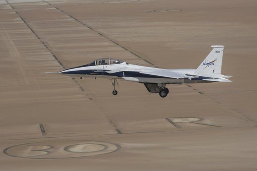 NASA’s Crossflow Attenuated Natural Laminar Flow (CATNLF) Project Tests Model Wing on F-15