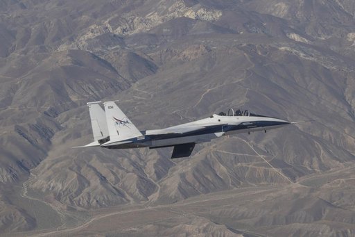 NASA’s Crossflow Attenuated Natural Laminar Flow (CATNLF) Project Tests Model Wing on F-15