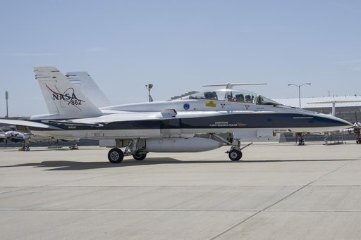 Sarah D'Souza Administrator Award F-18 Flight