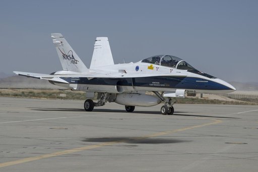 Sarah D'Souza Administrator Award F-18 Flight