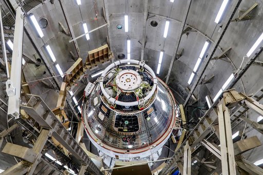 Artemis II Orion Inside Altitude Chamber