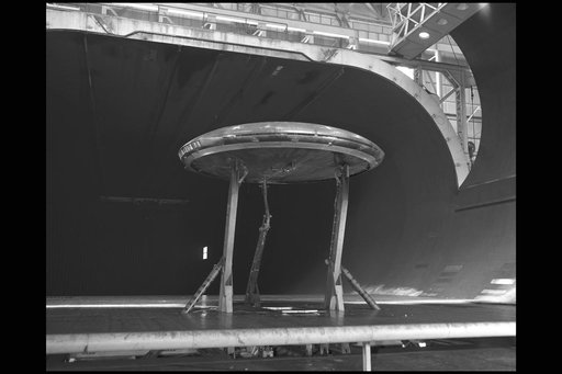 AVROCAR tested in the NASA Ames 40x80ft Wind Tunnel