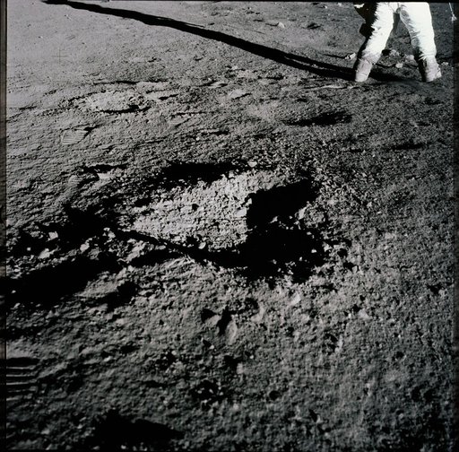 Apollo 12 Mission image - Lunar surface