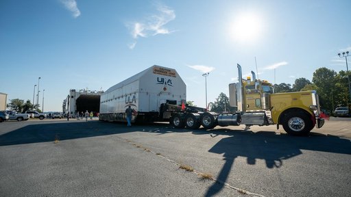 NASA SLS Upper Stage Prepped for Shipment to Space Coast