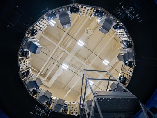 : SLS Payload Adapter Manufactured, Prepared for Testing at NASA Marshall