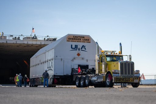 NASA SLS Upper Stage Prepped for Shipment to Space Coast