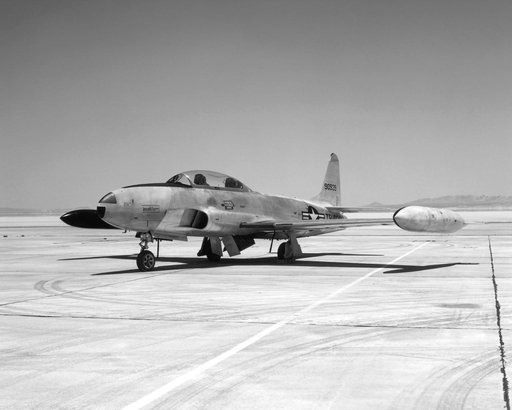 T-33A on ramp