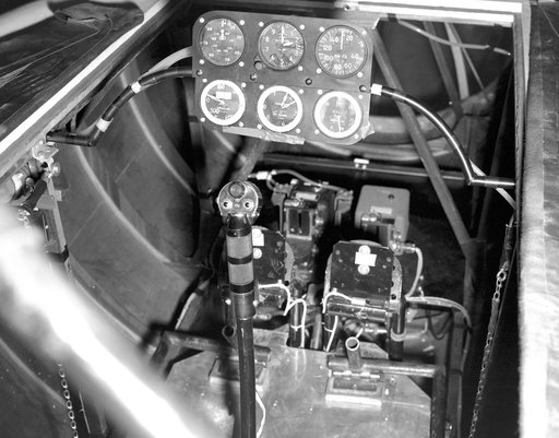 M2-F1 cockpit